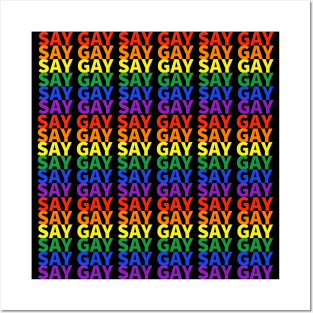 SAY GAY Posters and Art